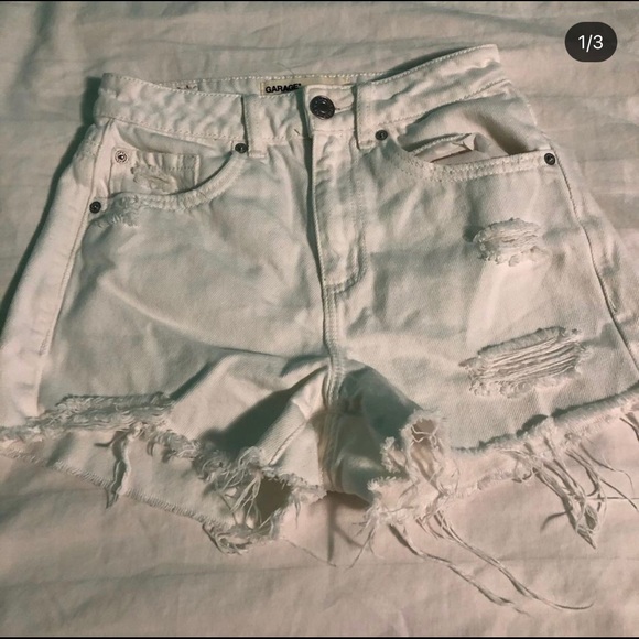garage denim shorts - Picture 1 of 3